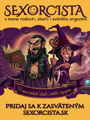 Sexshop Sexorcista.sk - Erotické pomôcky, vibrátory, dildá, nafukovacie panny, vanušine guličky, bdsm a mnoho iných