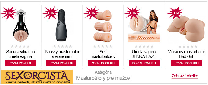 Masturbátory pre pánov